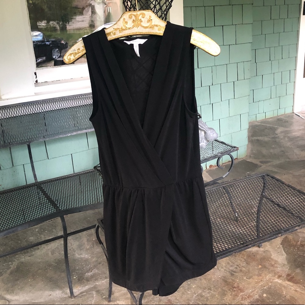 Bcbgeneration Asymmetrical Skort Romper - image 2